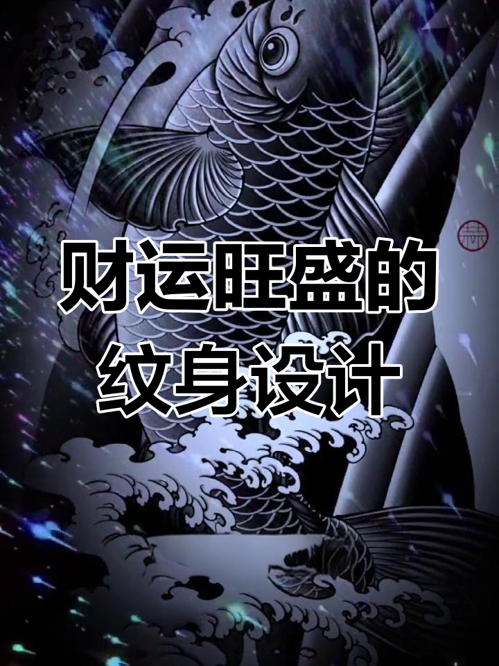 吉祥招财纹身图案解析:鱼、貔貅、麒麟与金蝉的寓意