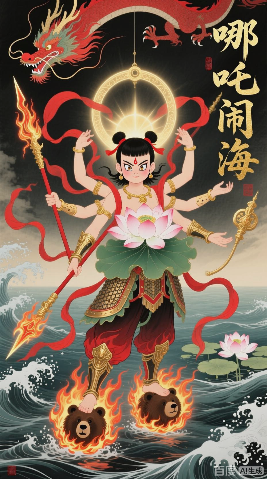 哪吒的传奇故事
