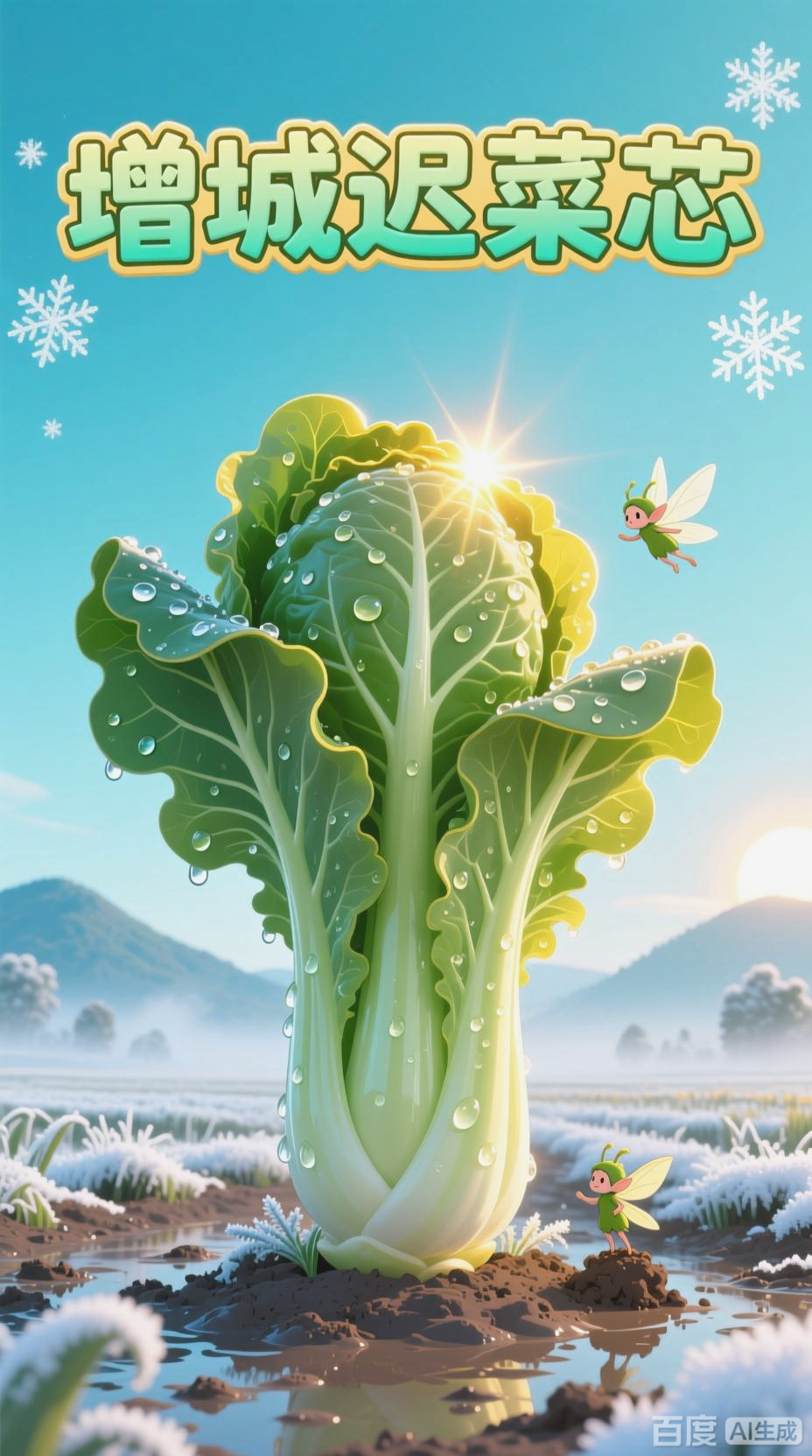 增城迟菜心,冬日清甜宝藏