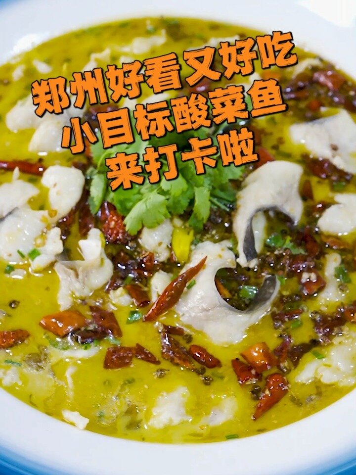 郑州好看又好吃的酸菜鱼,它真的来啦!