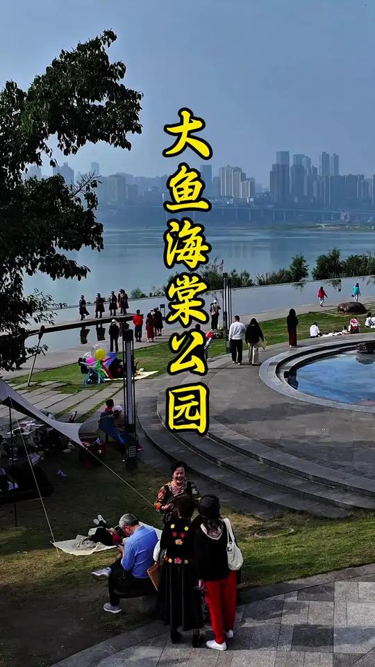 大鱼海棠公园,重庆的天空之镜 重庆美好推荐官 8d魔幻山城 一道美丽的风景线 大鱼海棠公园