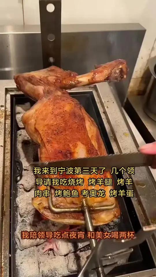 几个领导请我吃烧烤 我要陪 领导 兄弟朋友们喝几杯