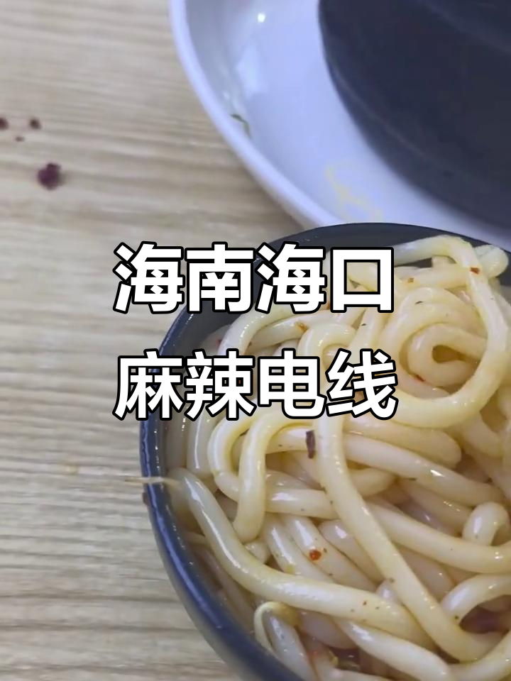 海口东北麻辣电线,鱼豆腐米线炸串全体验