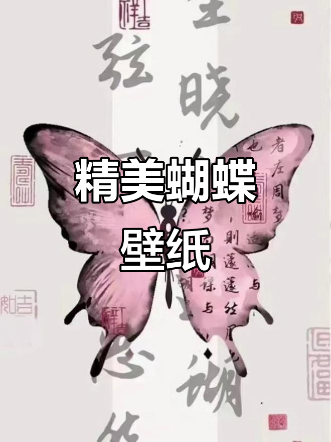 蝴蝶壁纸,美丽如画