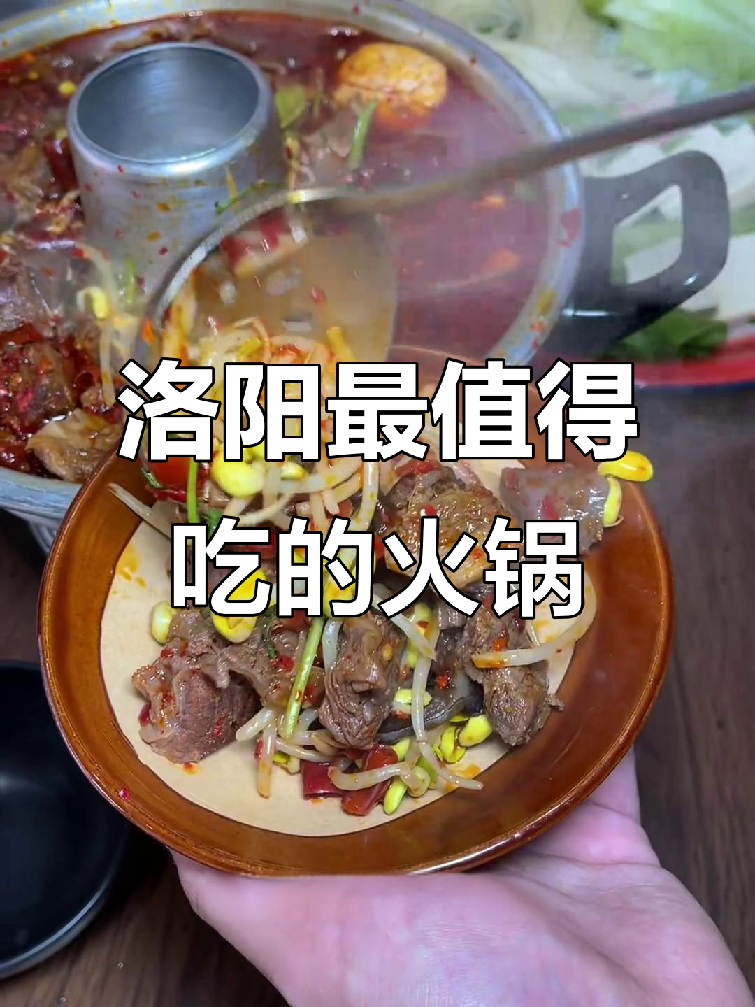 洛阳这家火锅店，成都鲜烧牛肉超足！吃上一口就停不下来