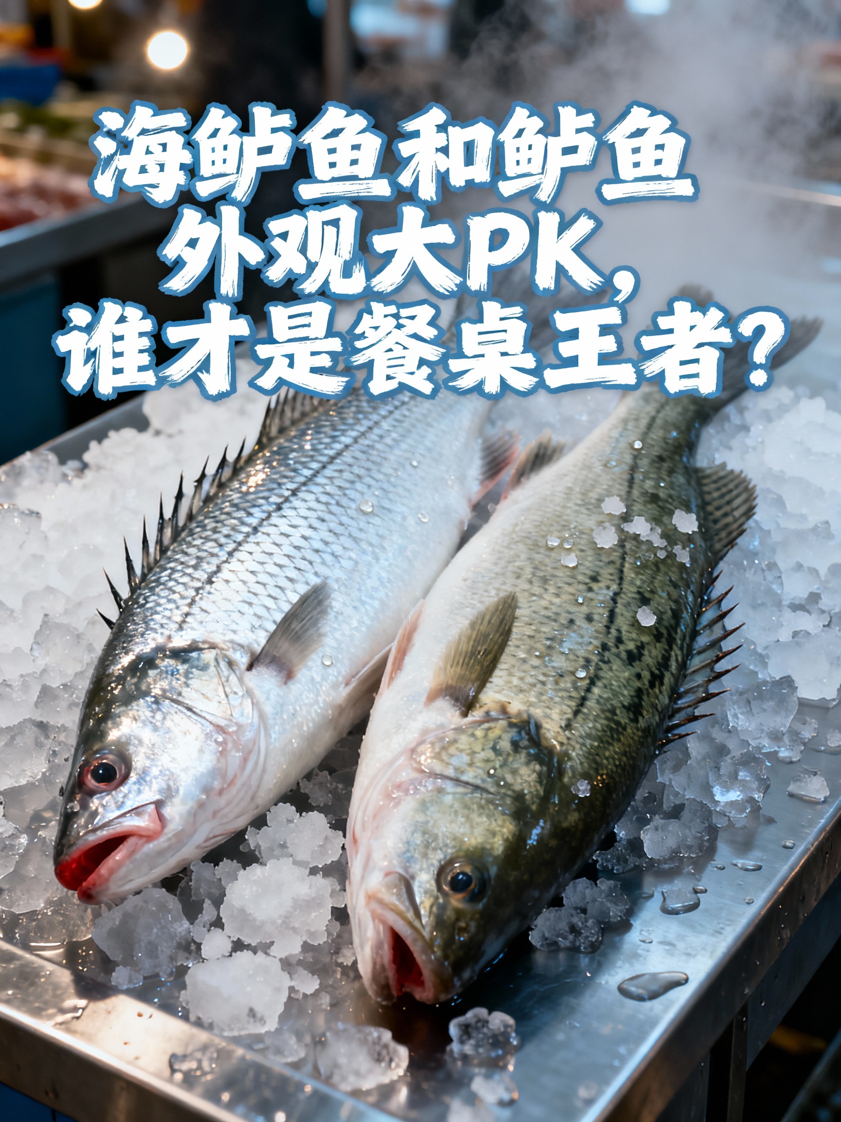 海鲈鱼和鲈鱼外观大PK，谁才是餐桌王者？