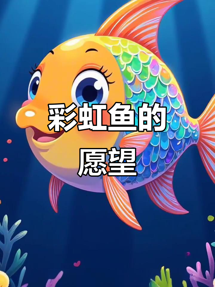 彩虹鱼的心愿:从孤独到找到朋友的成长故事