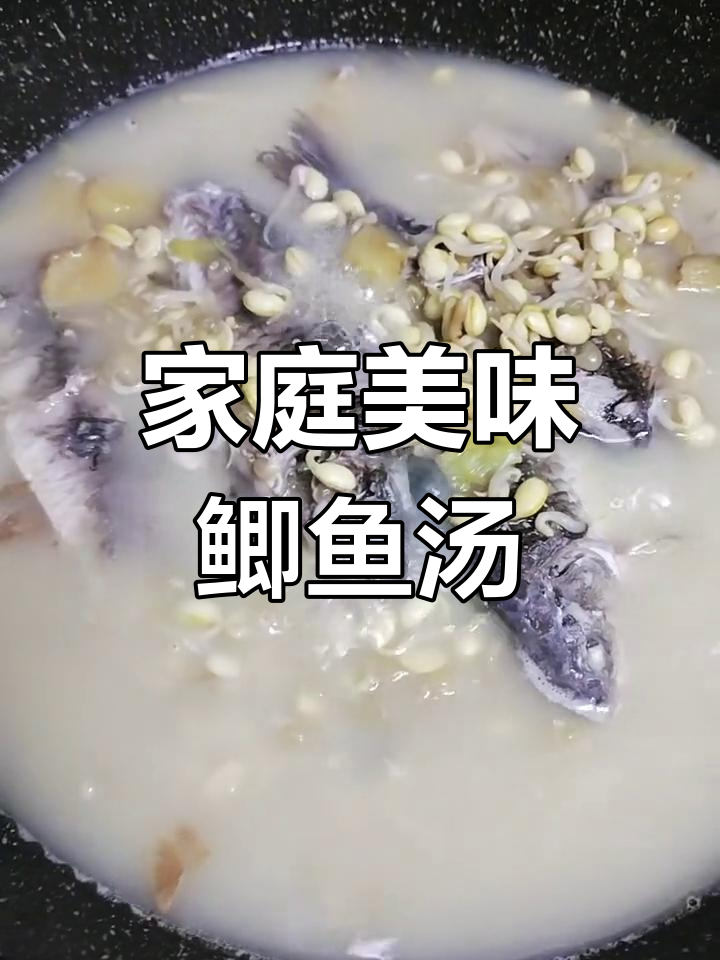在家轻松做豆芽鲫鱼汤,鲜美浓郁,老少皆宜!