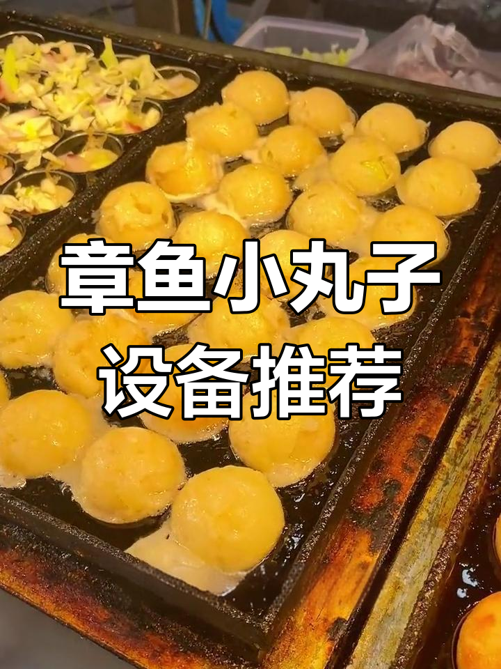 摆摊卖章鱼小丸子,设备选购指南