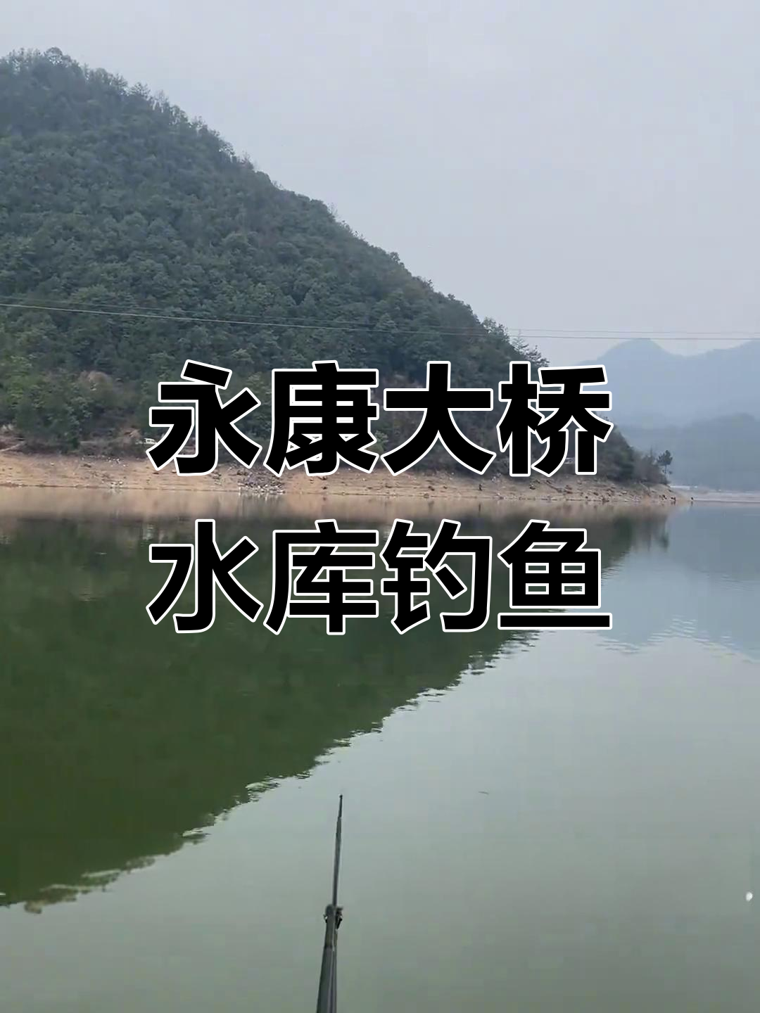 永康大桥水库免费钓鱼点,野生鱼种类丰富,钓友疯狂打卡