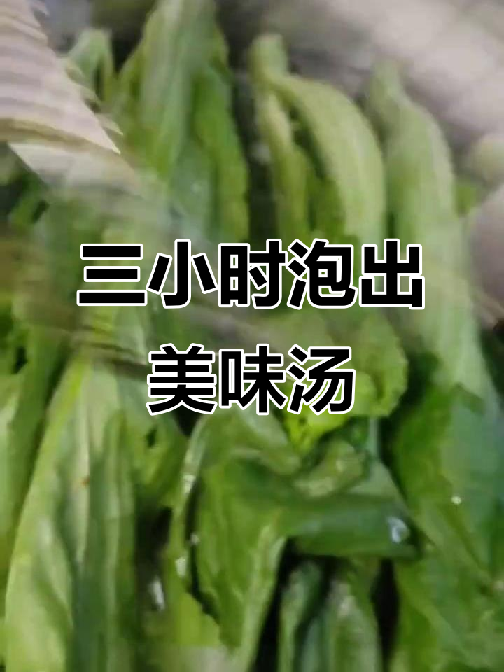 江南芥菜汤水菜的独特做法,三小时泡制秘诀大揭秘