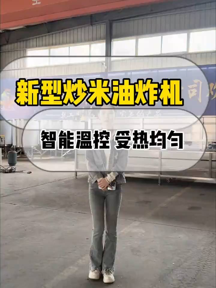 炒米油炸机 炸炒米机器 糯米油炸