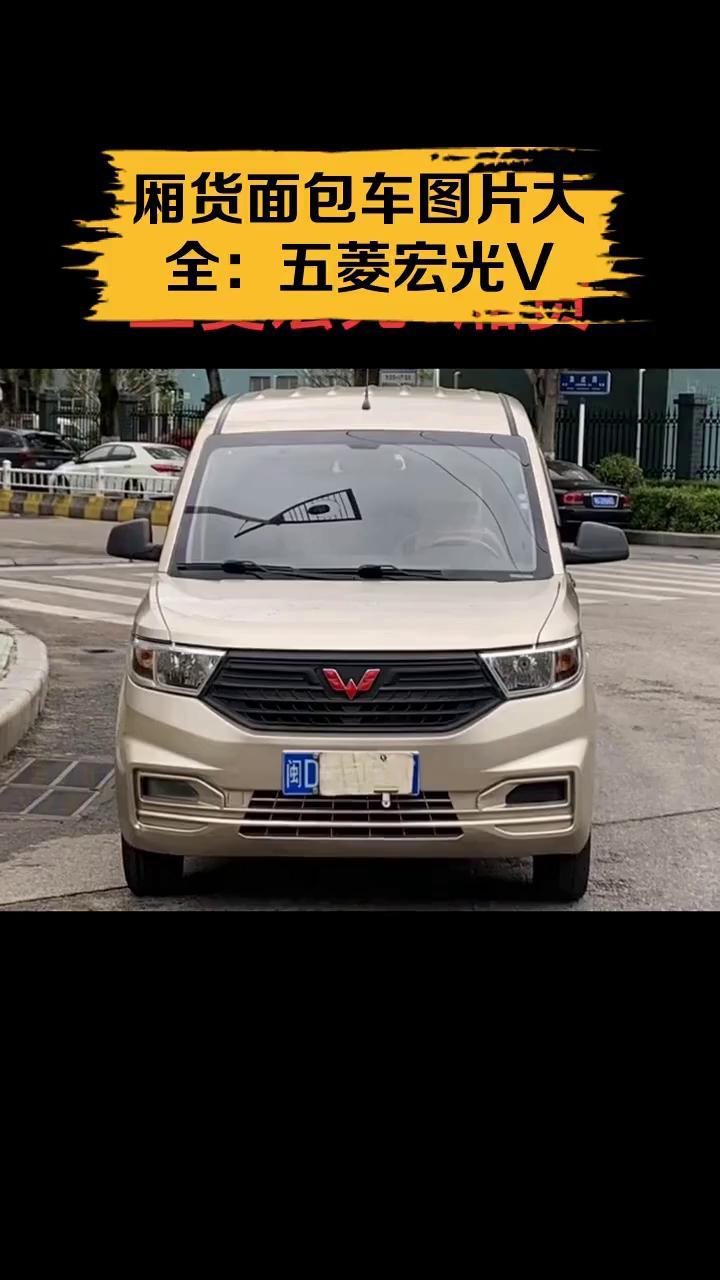 厢货面包车图片大全:五菱宏光V