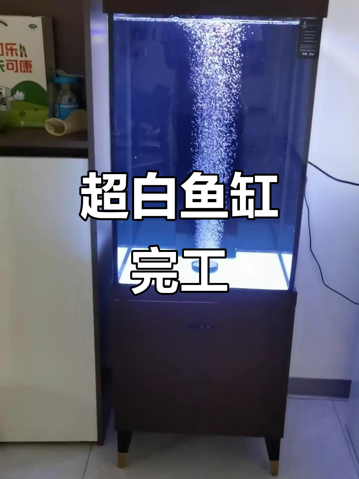 祥多边几鱼缸安装完成,超白设计完美呈现