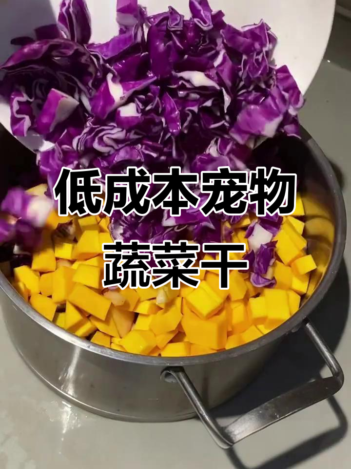自制蔬菜干,狗狗零食新选择!