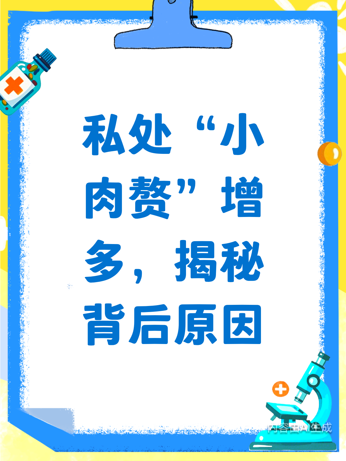 私处‘肉赘’增多？医生揭秘背后原因