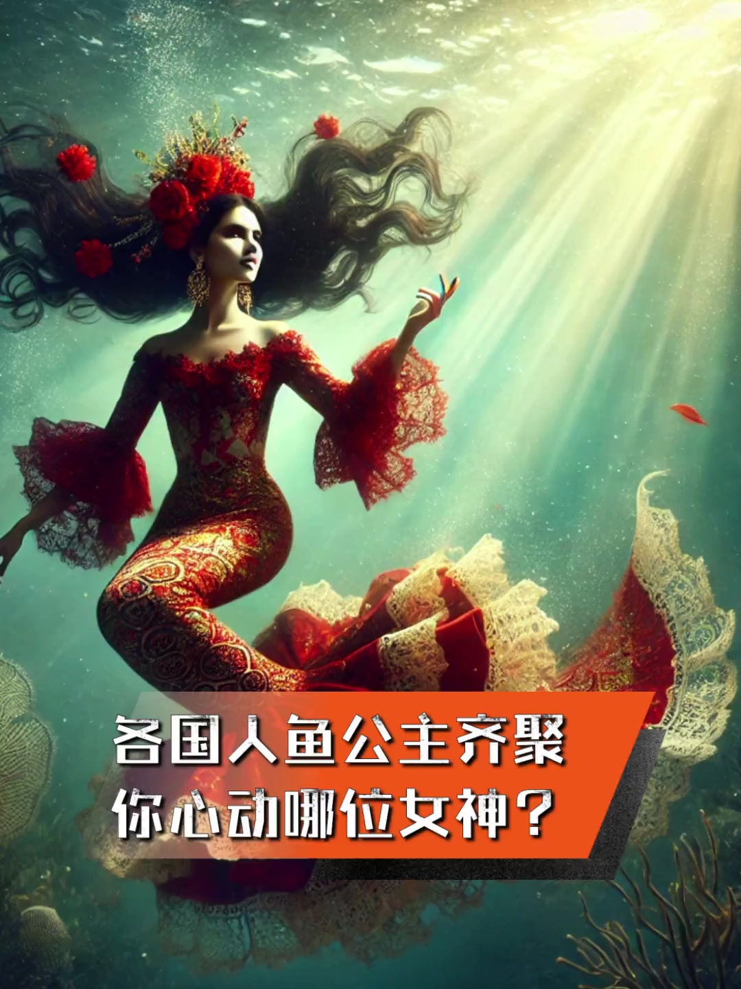 各国人鱼公主齐聚,你心动哪位女神?