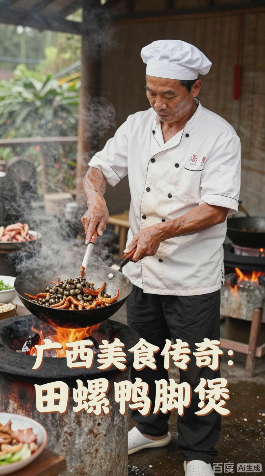 广西特色美食:田螺鸭脚煲