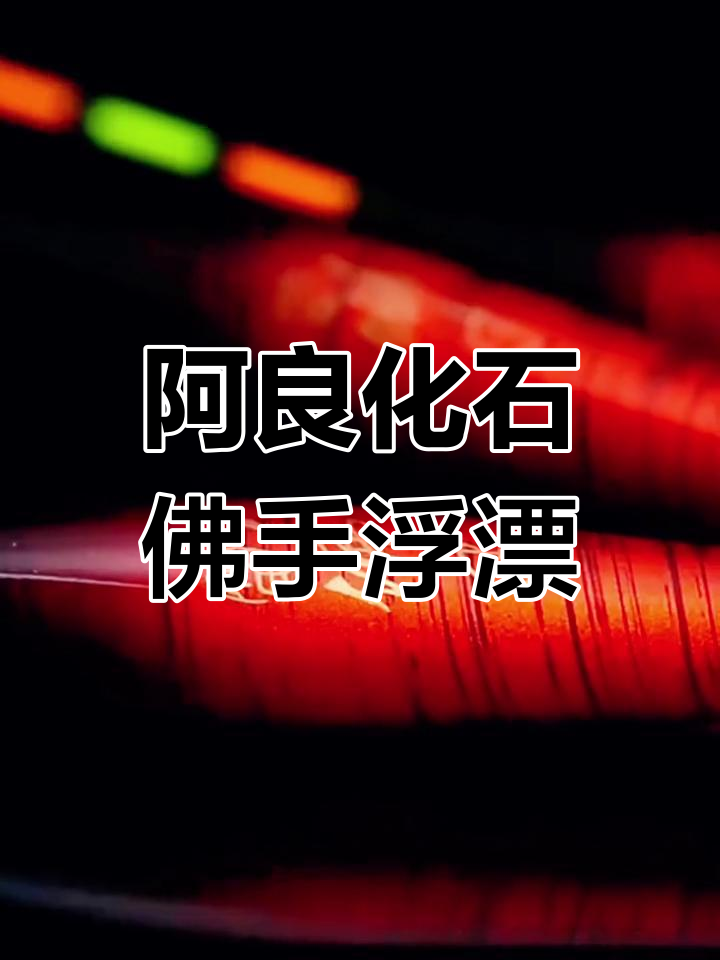 全新阿良化石佛手浮漂,手工打造灵敏度超强