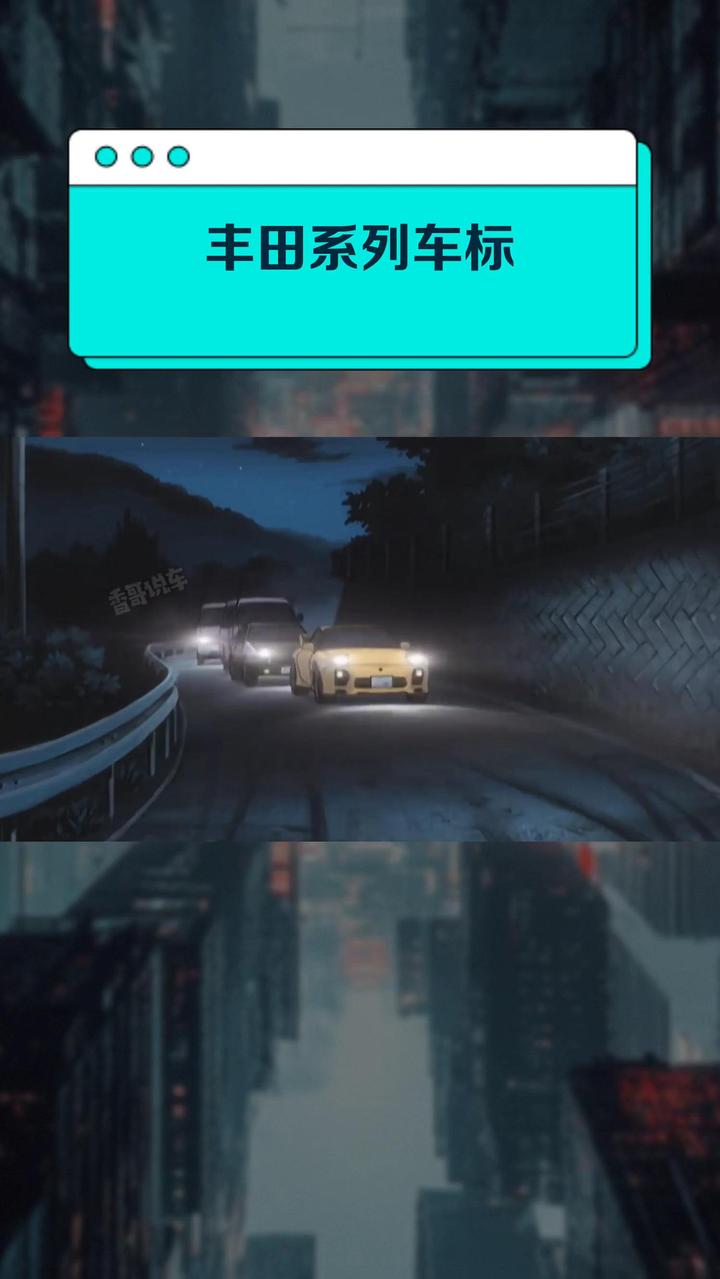 丰田系列车标