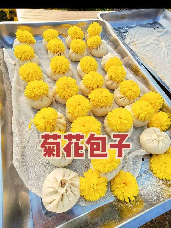 菊花包子 美食 田间地头 抖音美食创作人 种草激励计划