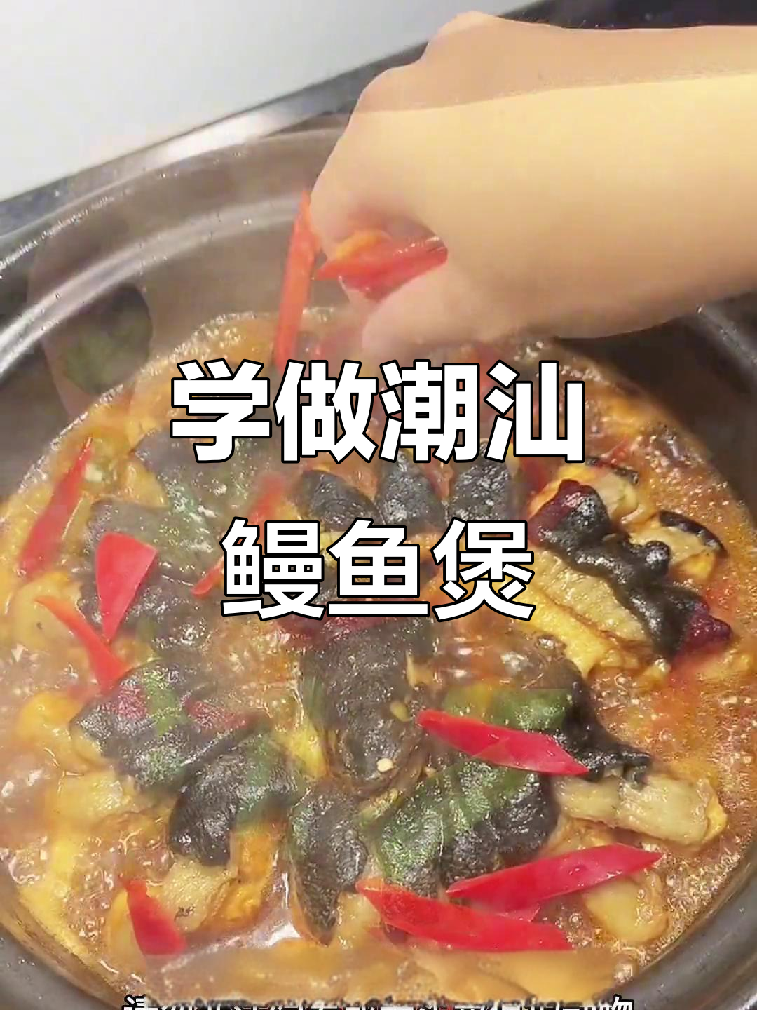 潮汕鳗鱼煲的独特做法,让你一学就会