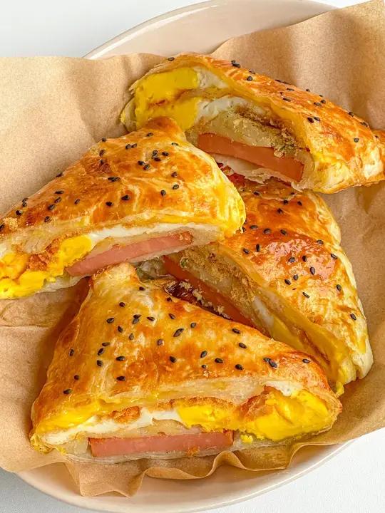 有空气炸锅就可以做的七种手抓饼