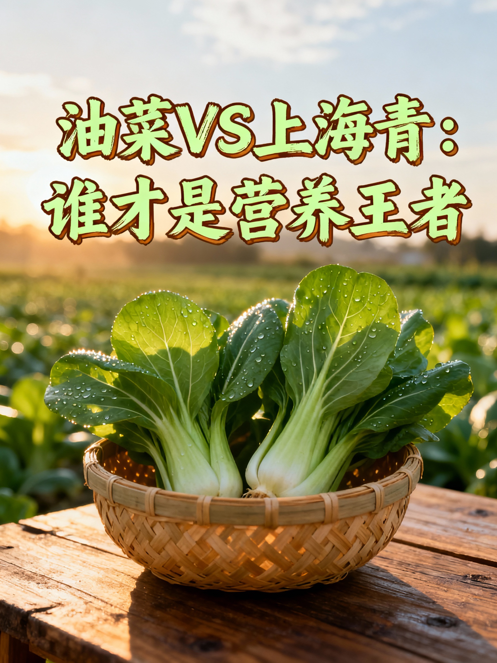 油菜VS上海青:谁才是营养王者