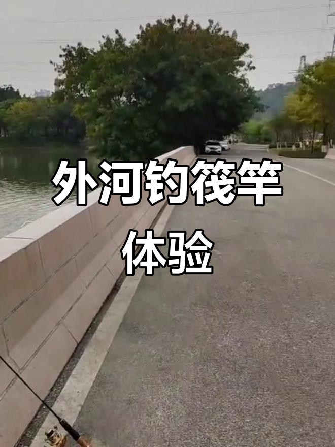 顺峰山外河筏竿钓鱼,桥上挑战难倒我了