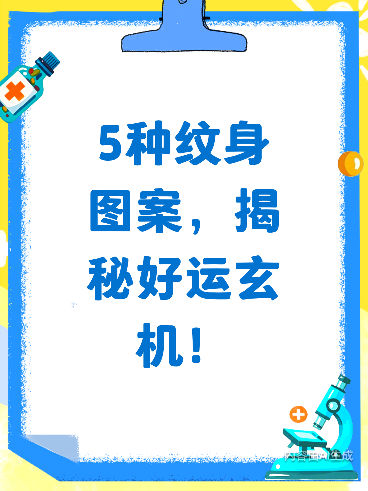 5种纹身图案,竟然藏着好运秘密?
