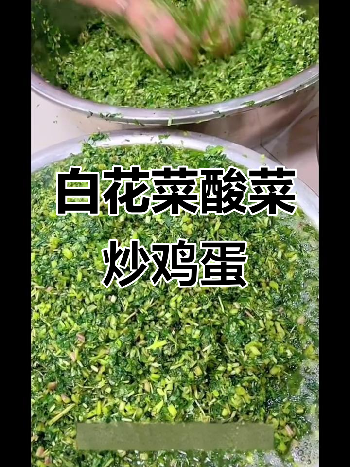 湖北广水土特产：白花菜酸菜的独特做法与美味