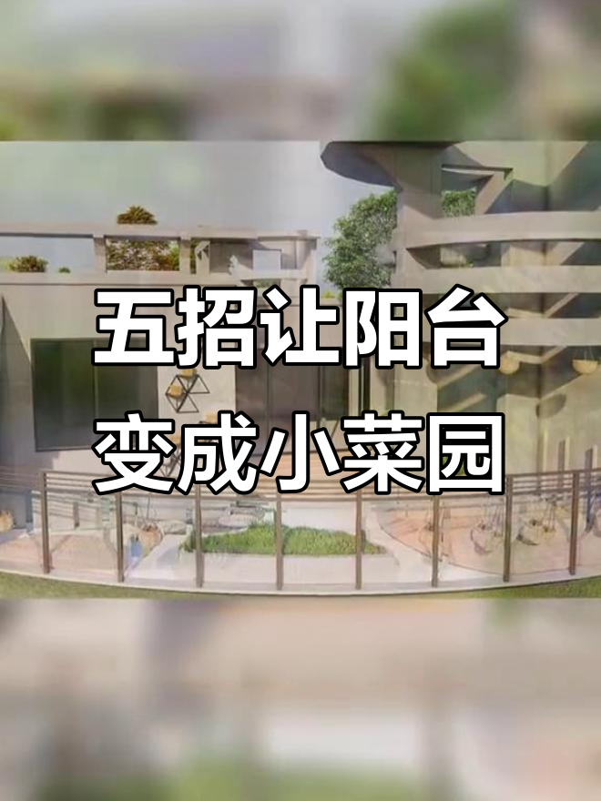 重庆阳台变菜园,五步打造自给自足的空中花园