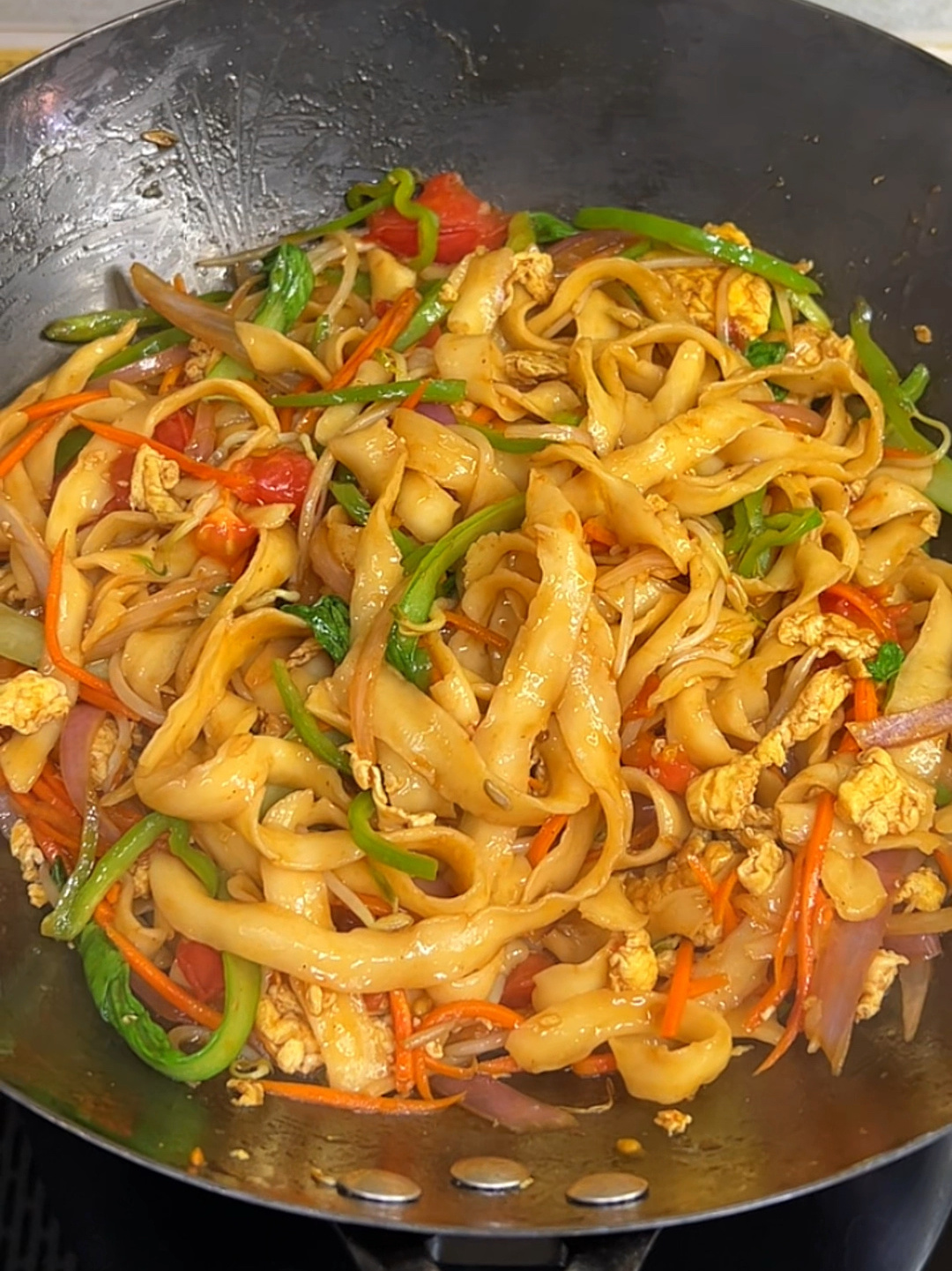 鸡蛋炒刀削面