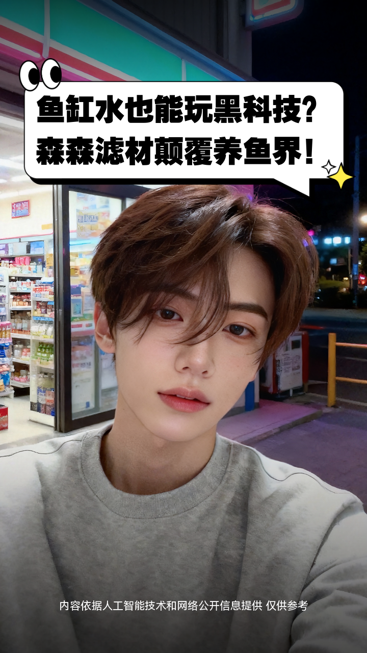 鱼缸水也能玩黑科技？森森滤材颠覆养鱼界！
