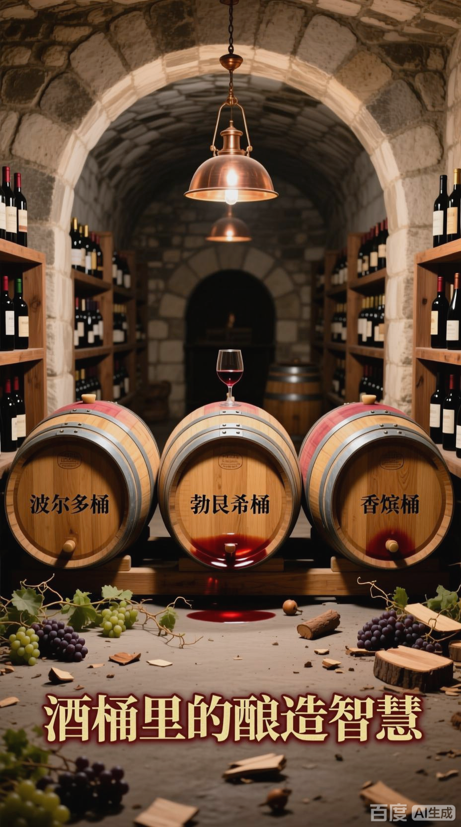 葡萄酒桶的容量与特色