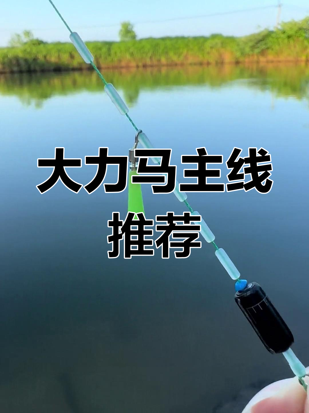 升级版大力马线组,超强拉力不跑鱼