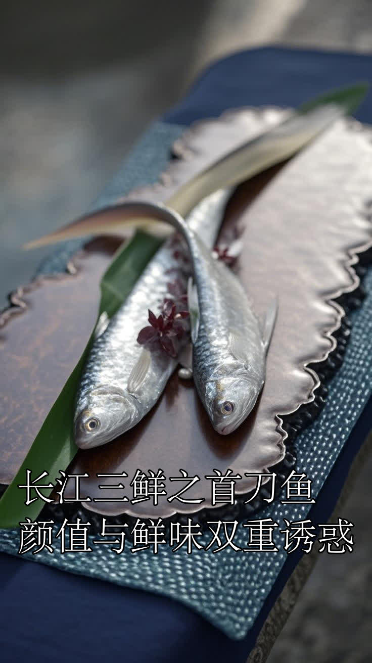 长江三鲜之首刀鱼,颜值与鲜味双重诱惑