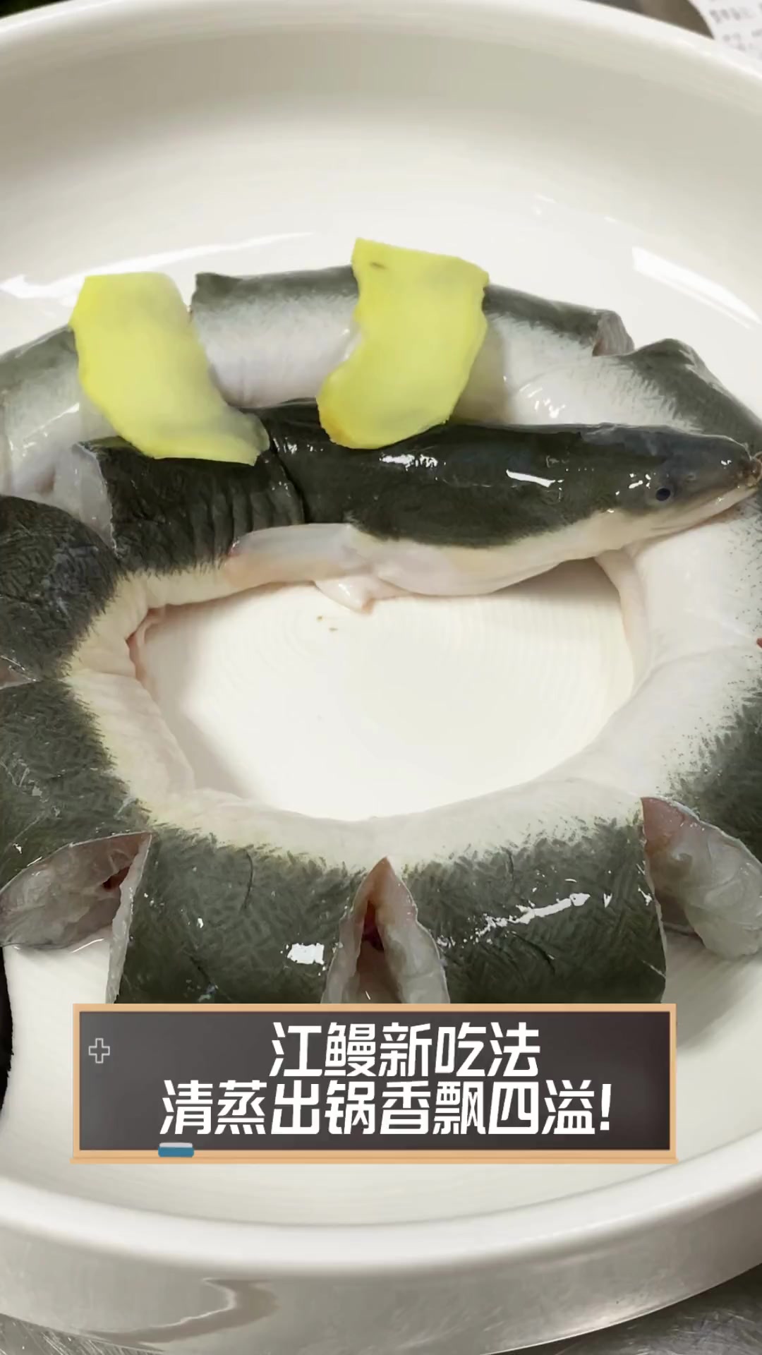 江鳗新吃法,清蒸出锅香飘四溢!