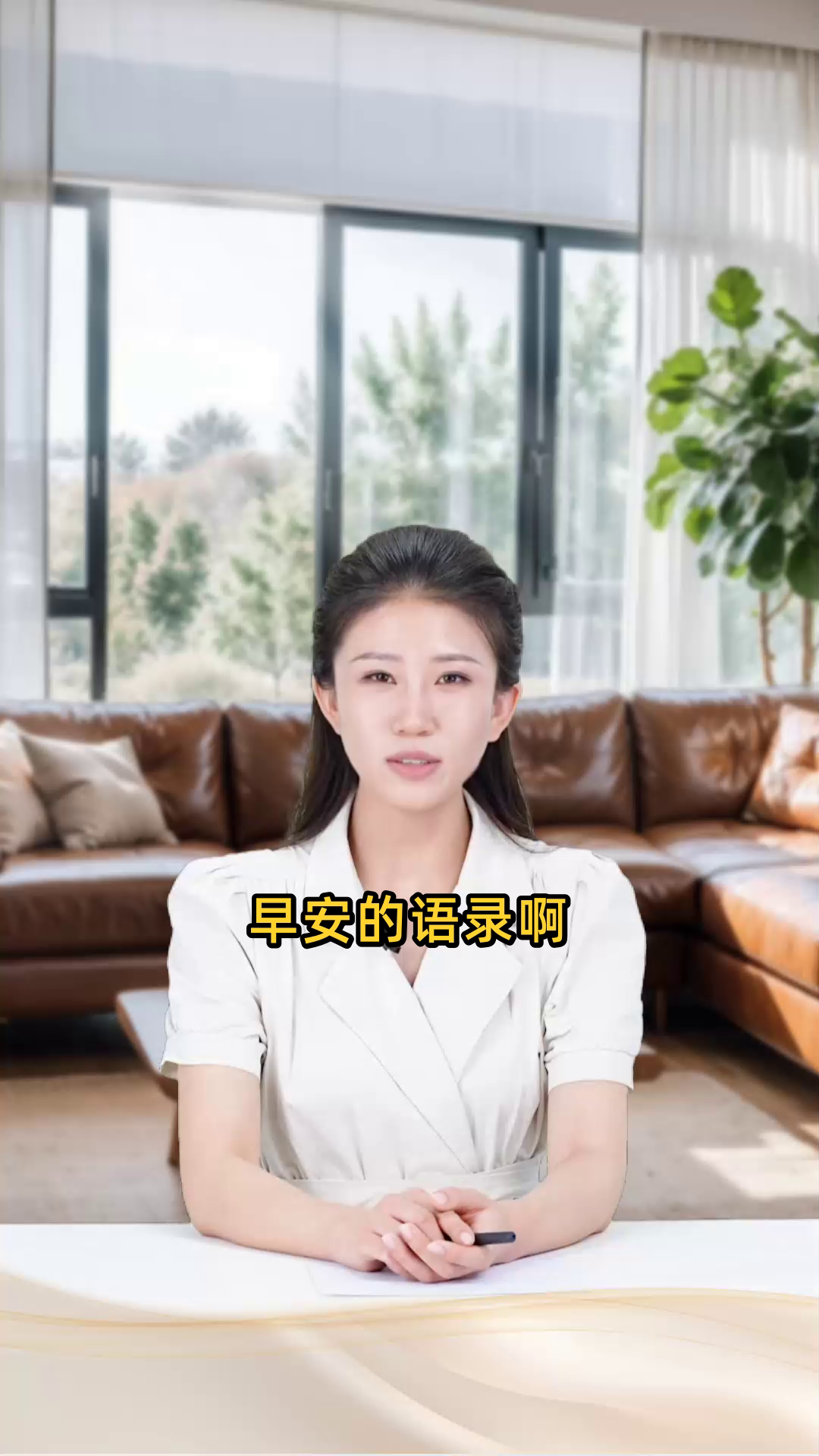 早安的语录