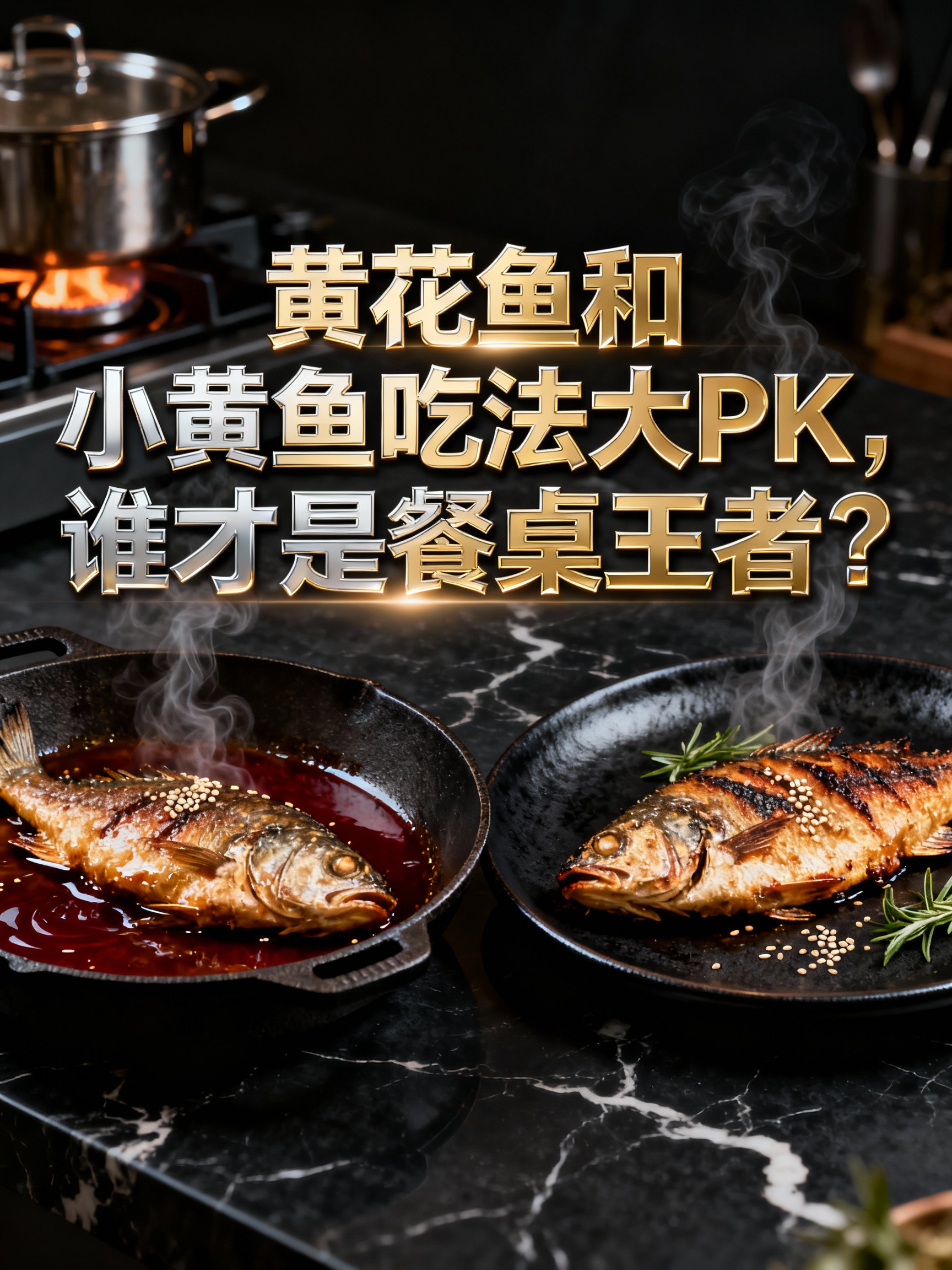 黄花鱼和小黄鱼吃法大PK，谁才是餐桌王者？