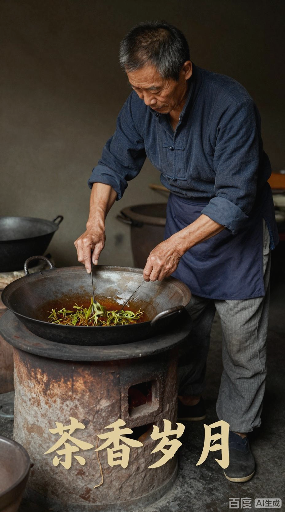 传统炒茶工艺，岁月与技艺的传承