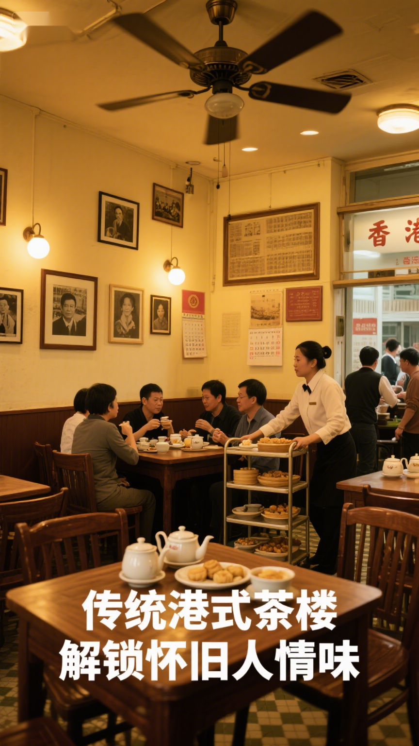 传统港式茶楼解锁怀旧人情味