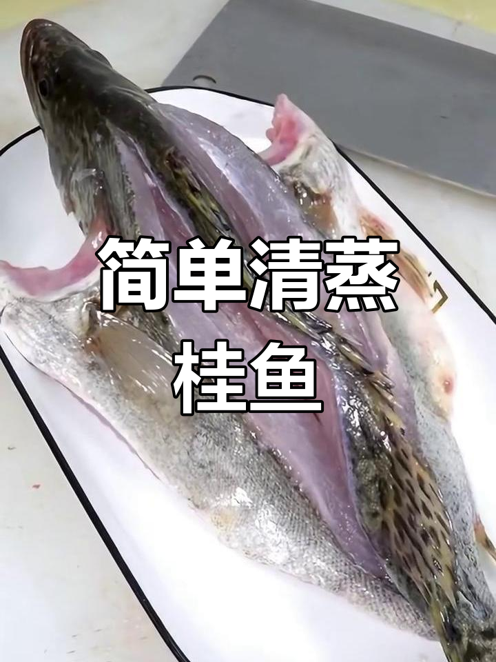 清蒸桂鱼,鲜嫩美味轻松做