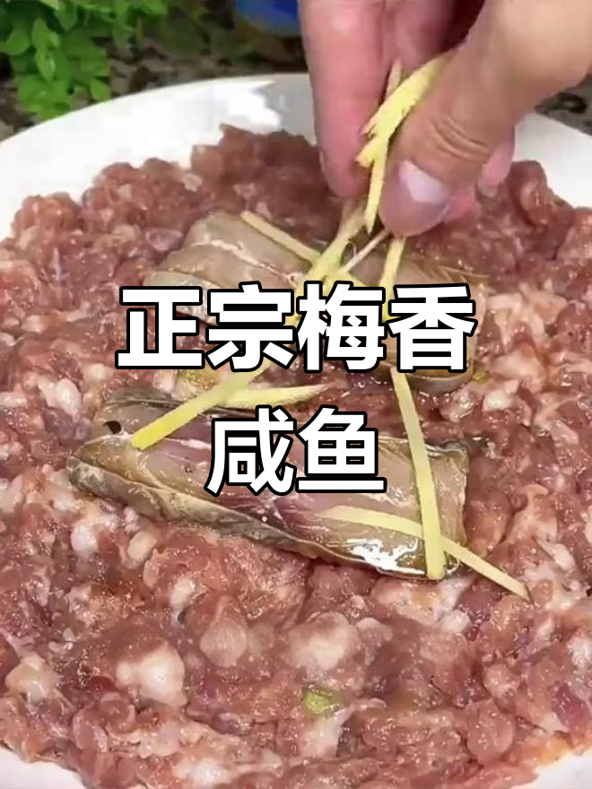 广东梅香马鲛鱼咸鱼的家常做法