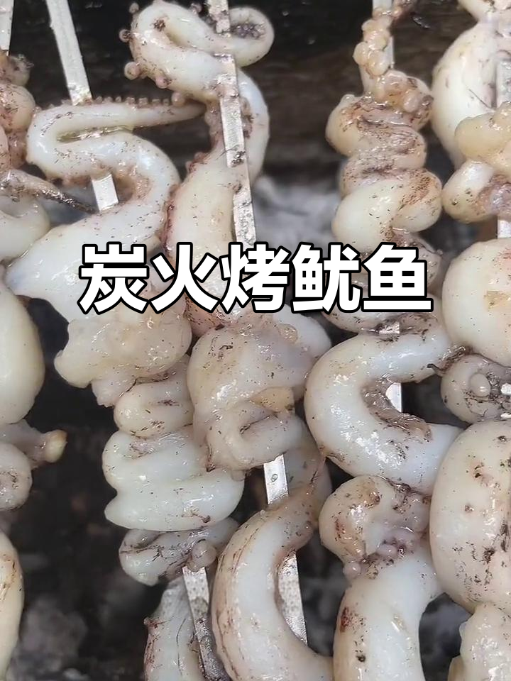 爆烤鱿鱼须,简单又美味!教你如何做碳烤鱿鱼