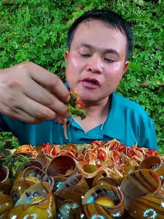 完整版特辣木瓜丝凉拌小田螺 泰国大叔泰国美食内容启发搜索种草激励计划全民任务