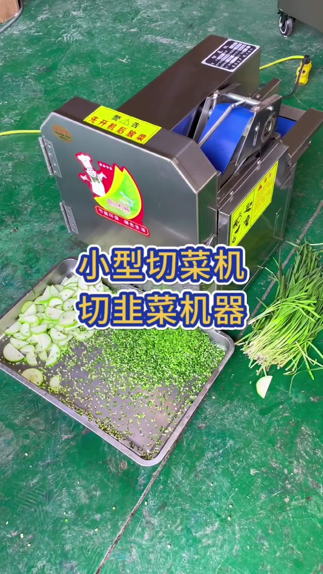 小心台式切菜机切韭菜机器 切菜机 多功能切菜机 切韭菜机 小型切菜机 多功能切菜机切丁切片
