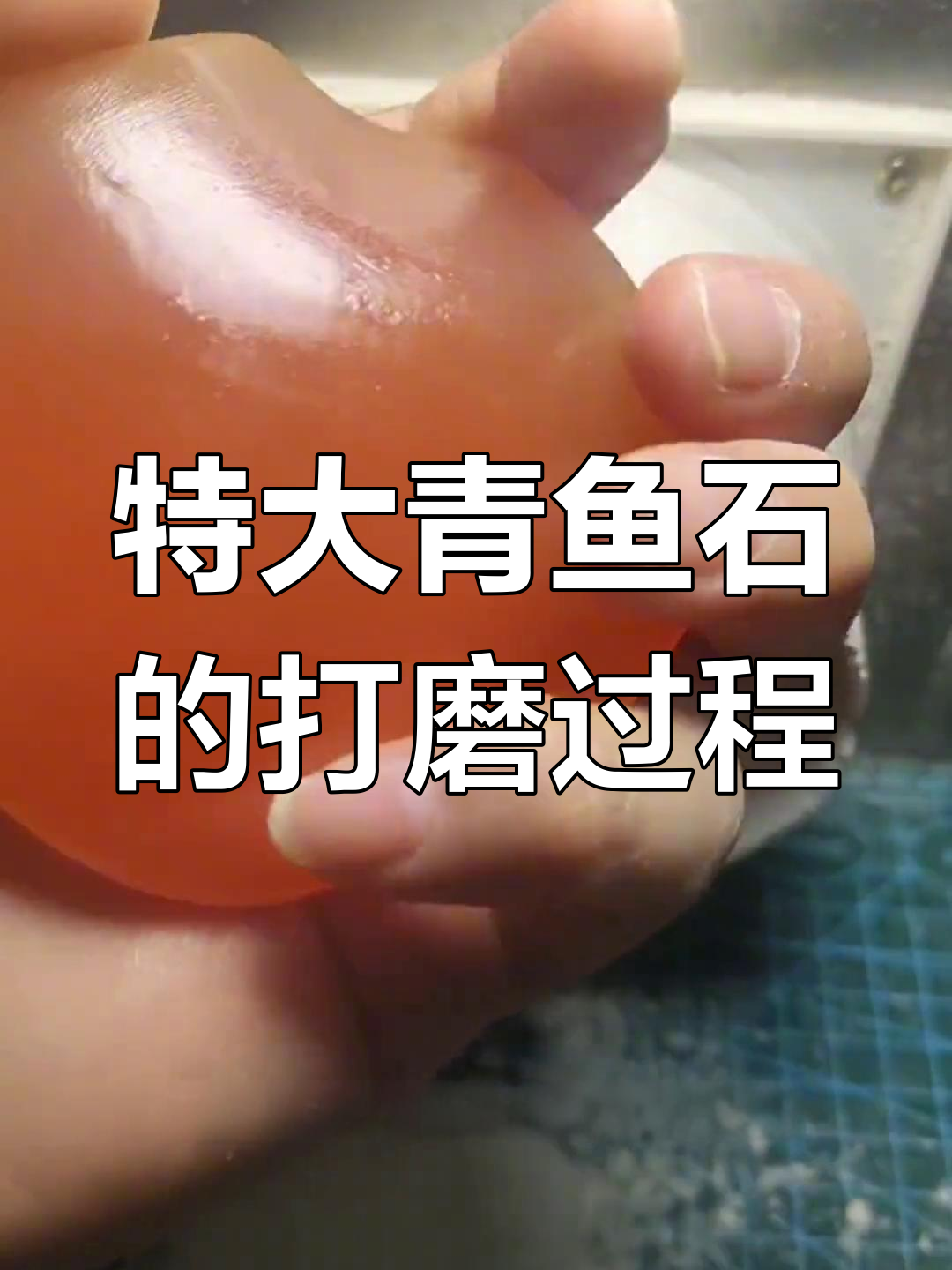 188斤青鱼产出的超大石料