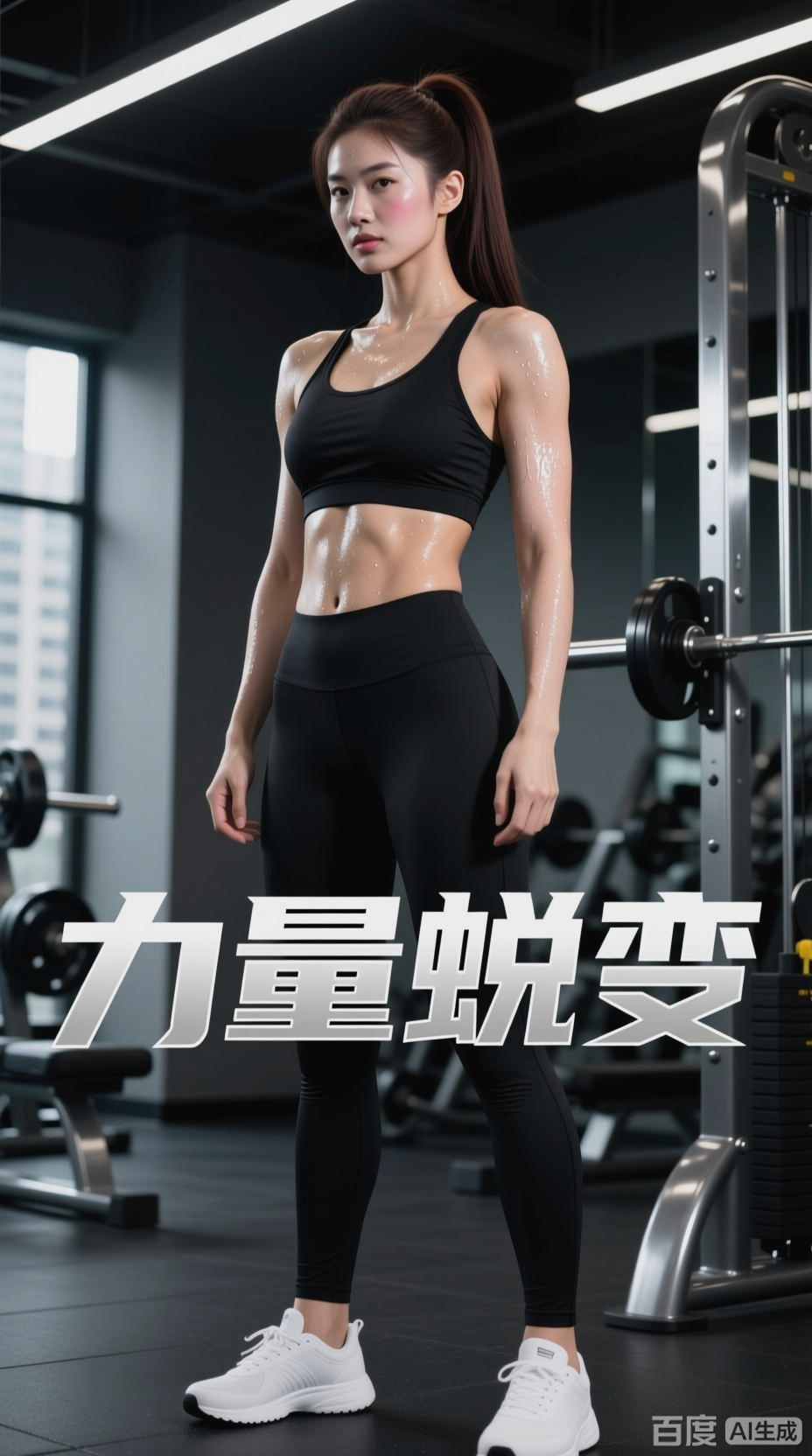 肌肉女的力量蜕变