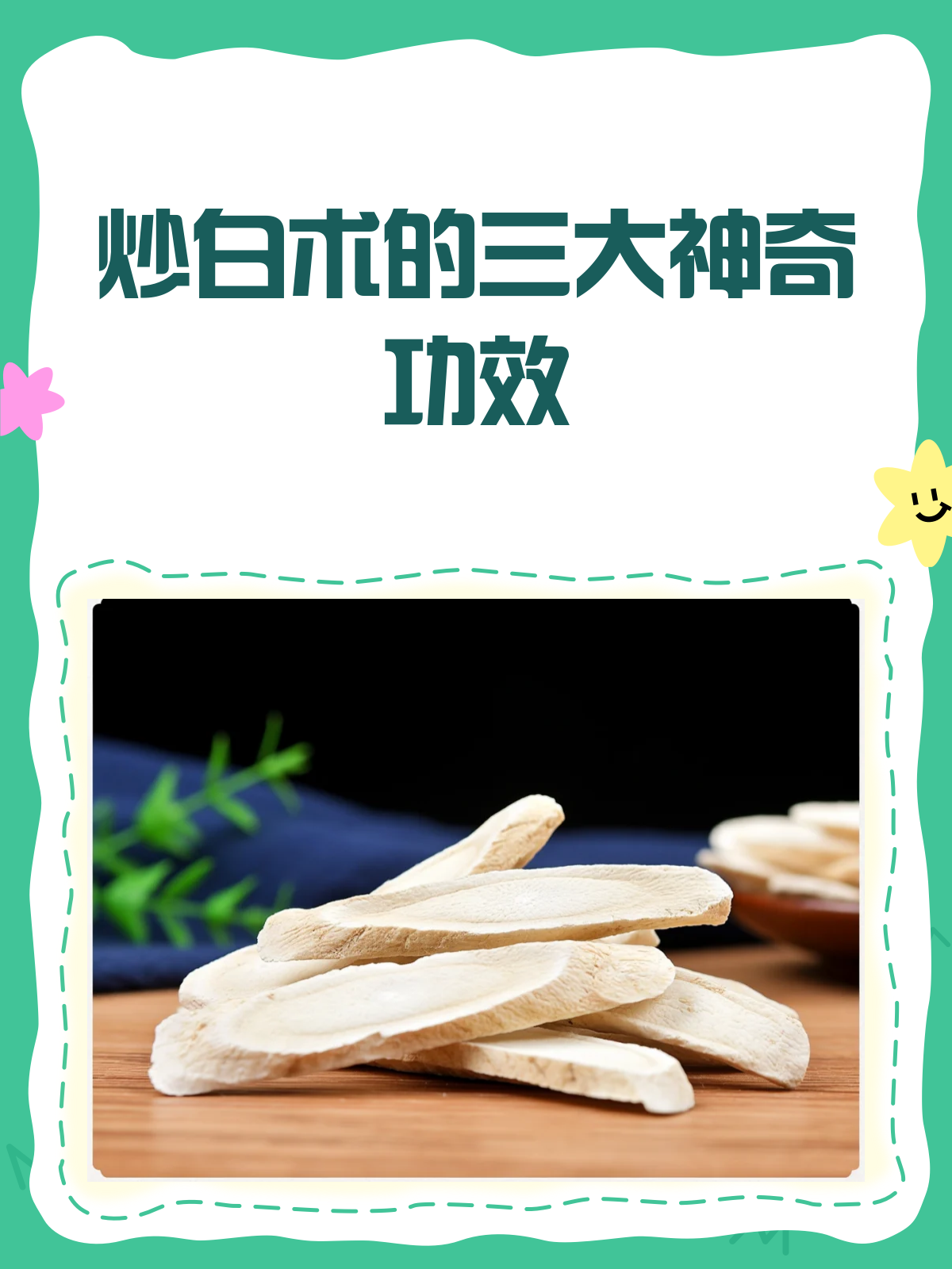 揭秘炒白术:健脾利水安胎的神奇草药!